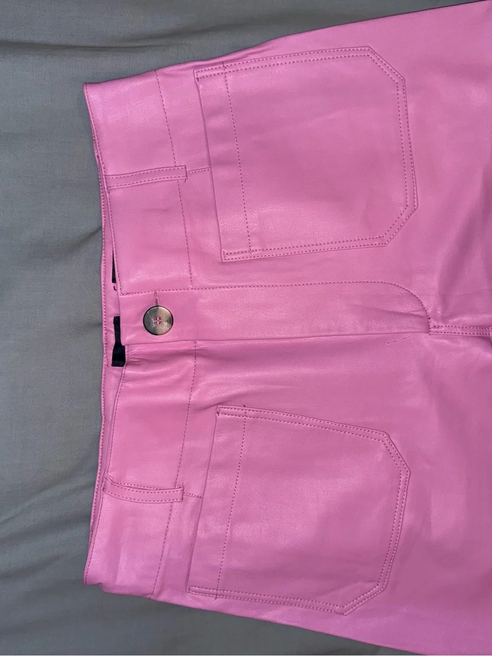 NWOT Anthropologie Maeve Colette Faux-Leather Cropped Pant